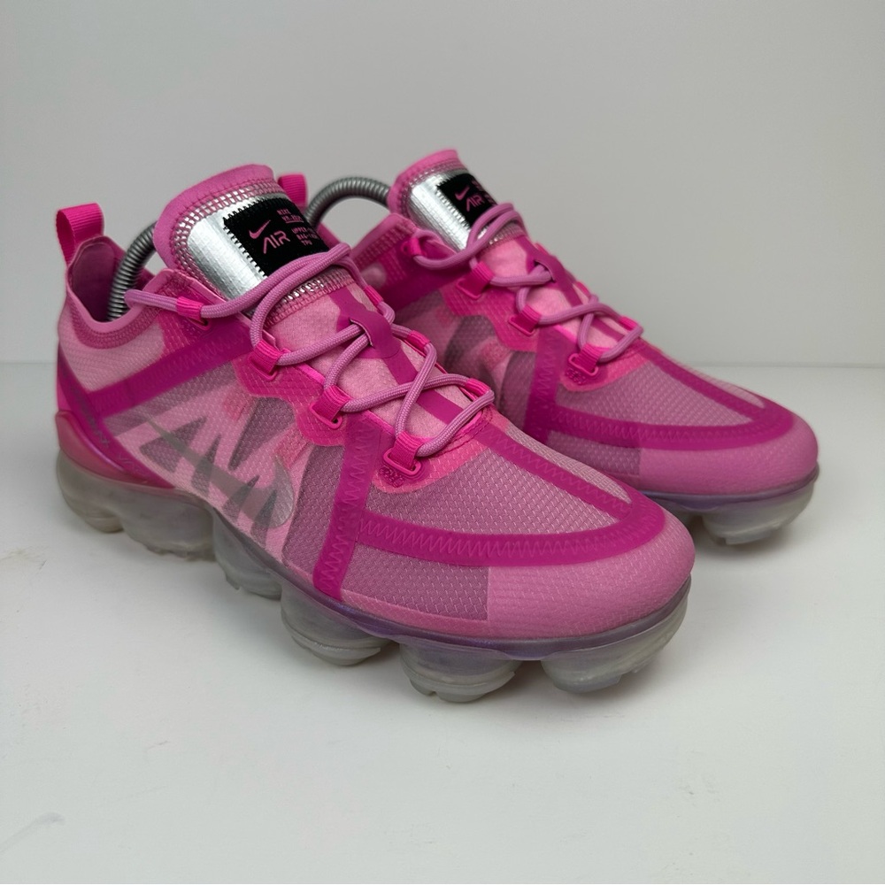 Nike Pink and Silver Women's Athletic Shoes